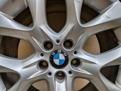 07-13 OEM BMW X5 E70 Wheel Rim 19x9 ET:48 LA Star Spoke Style 334