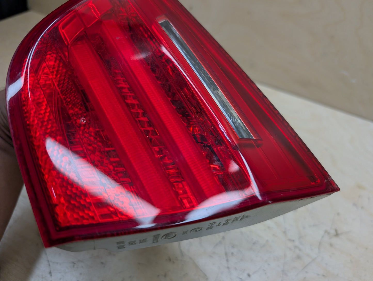 09-11 OEM BMW E90 328 335 M3 LCI Rear Right Passenger Trunk Inner Tail Light