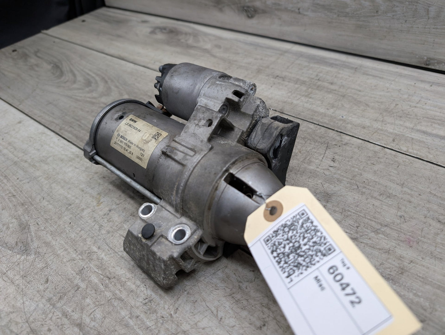 16-21 OEM BMW F22 F30 F32 F33 F36 G01 G30 330 430 530 Engine B46 Starter Motor