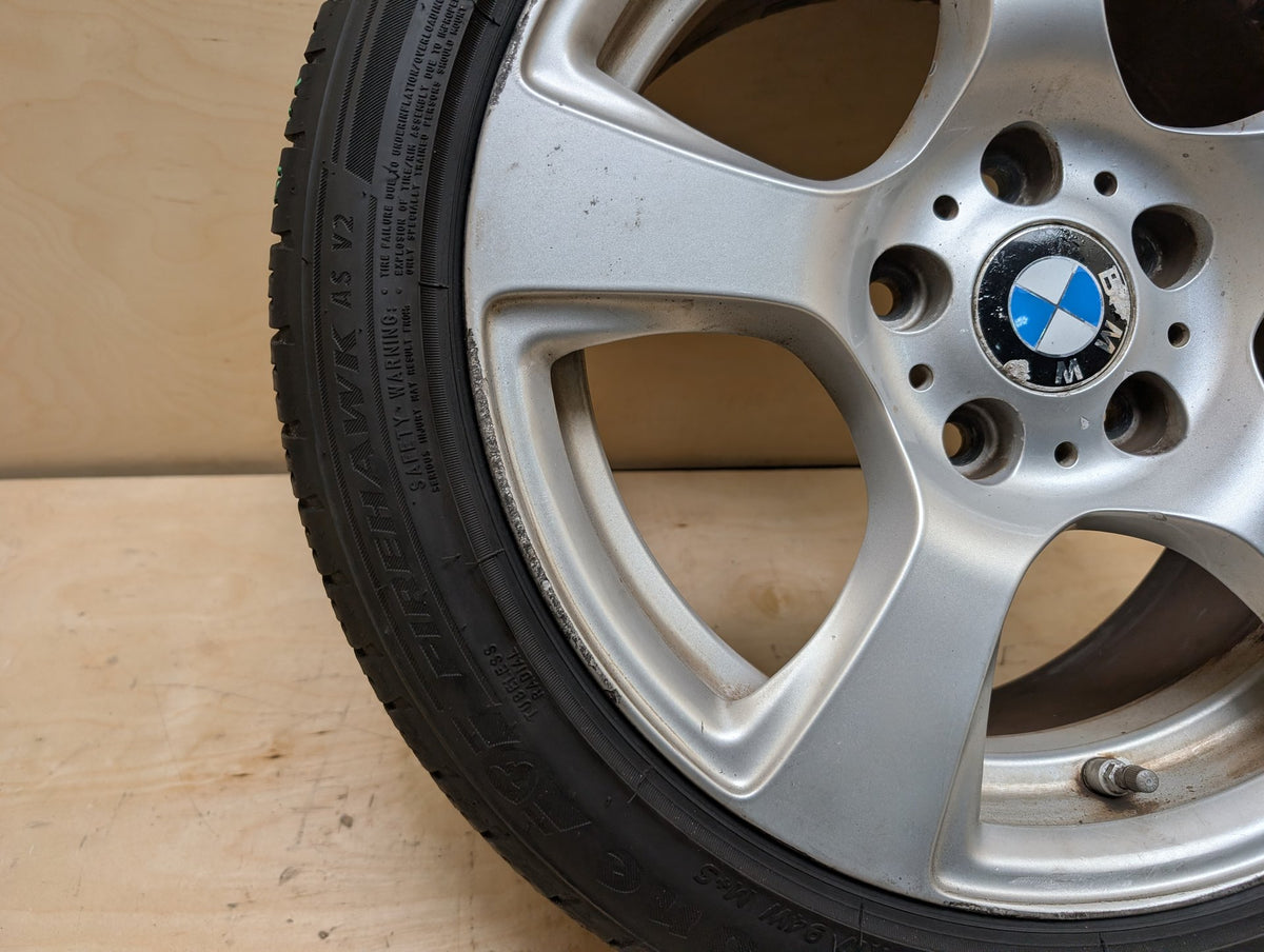 06-13 OEM BMW E90 E92 E93 Alloy Wheel Rim 17x8" ET34 Spider Spoke Style 157"