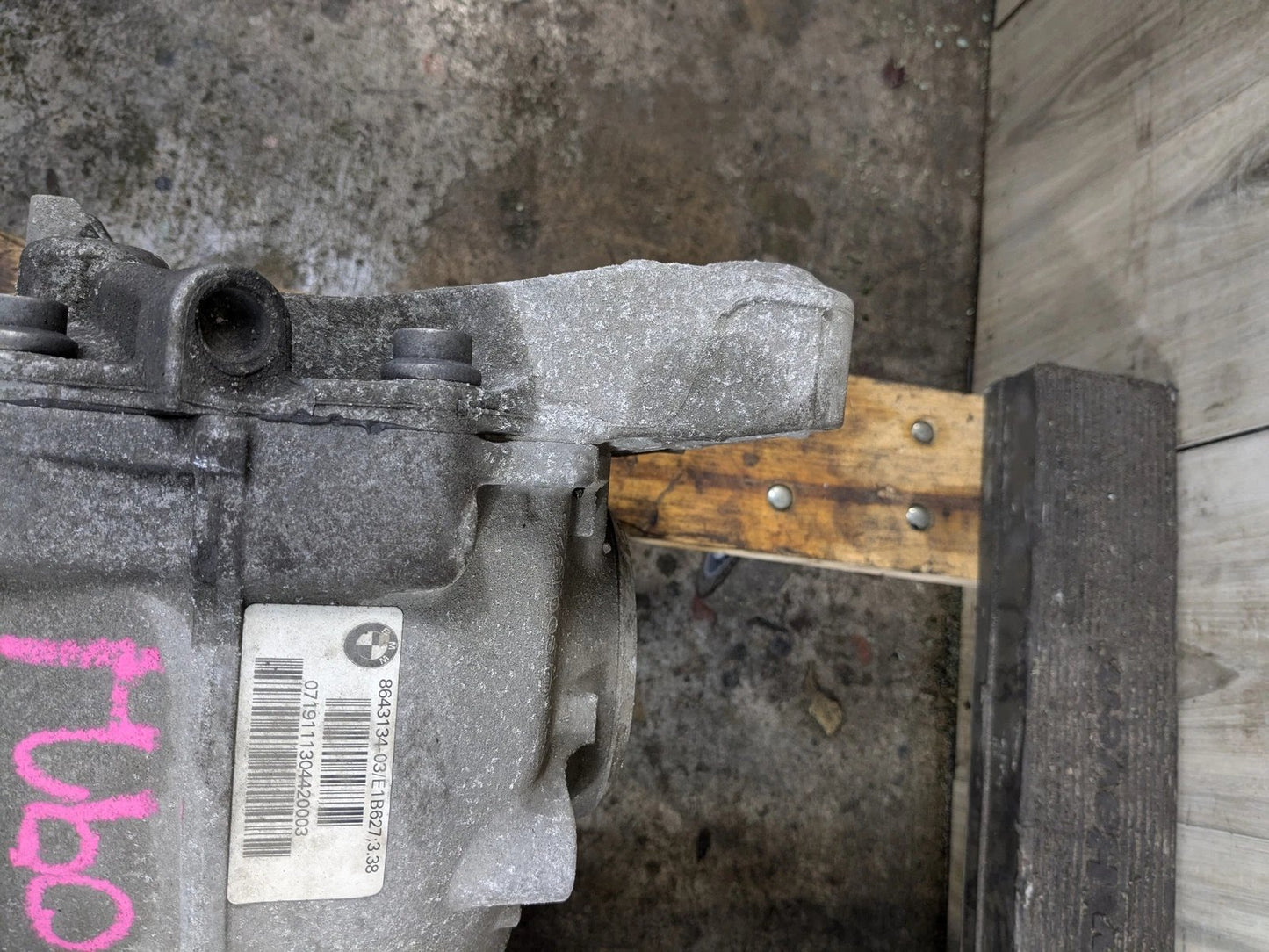 OEM BMW G01 G02 X3 X4 xDrive AWD Rear Differential Axle Gearbox Carrier 3.38 54k