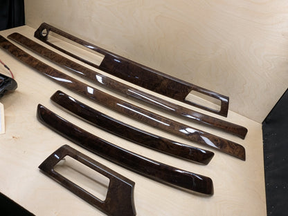 2007-2013 BMW 328i E93 Front Rear Left Right Dash Interior Trims SET 7129555