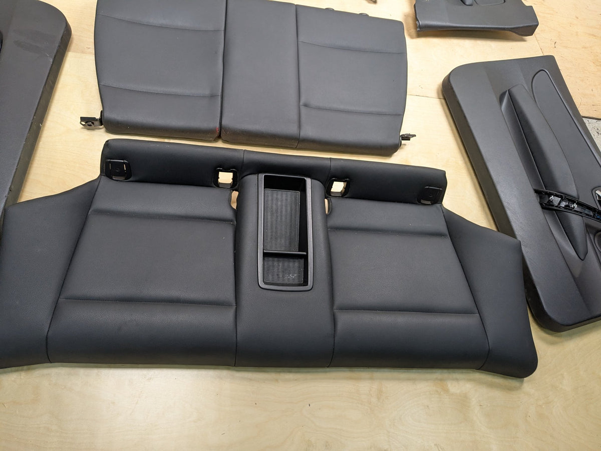08-13 OEM BMW E82 128 135 COUPE Interior Front Rear Seats Door Panels BLACK