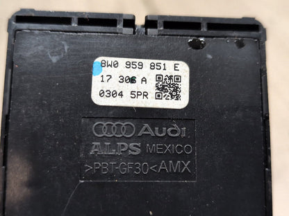 2018-2023 Audi S4 B9 Front Left Driver Door Master Window Switch 8W0959851E