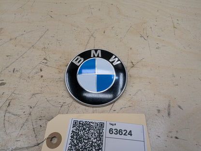 OEM BMW E90 F02 F22 F30 F32 F36 F80 F87 M3 M4 Rear Trunk Lid Round Emblem 74mm