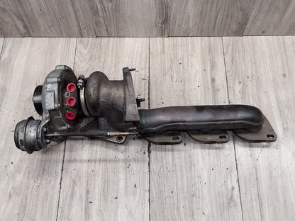 09-12 Mercedes-Benz W212 E550 M278 Right Engine Motor Turbo Charger w/ Manifold