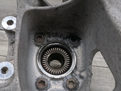 2016-2022 BMW 750Li G12 Rear Left Driver Spindle Knuckle w/ Bearing 6861135 OEM