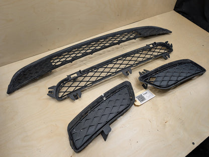 2011-2016 BMW X3 F25 Front Left Right Center Bumper Cover Grilles SET 7210470