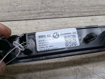 2019-2026 BMW X5 G05 Rear Left Driver Scuff Plate Door Sill 7442162