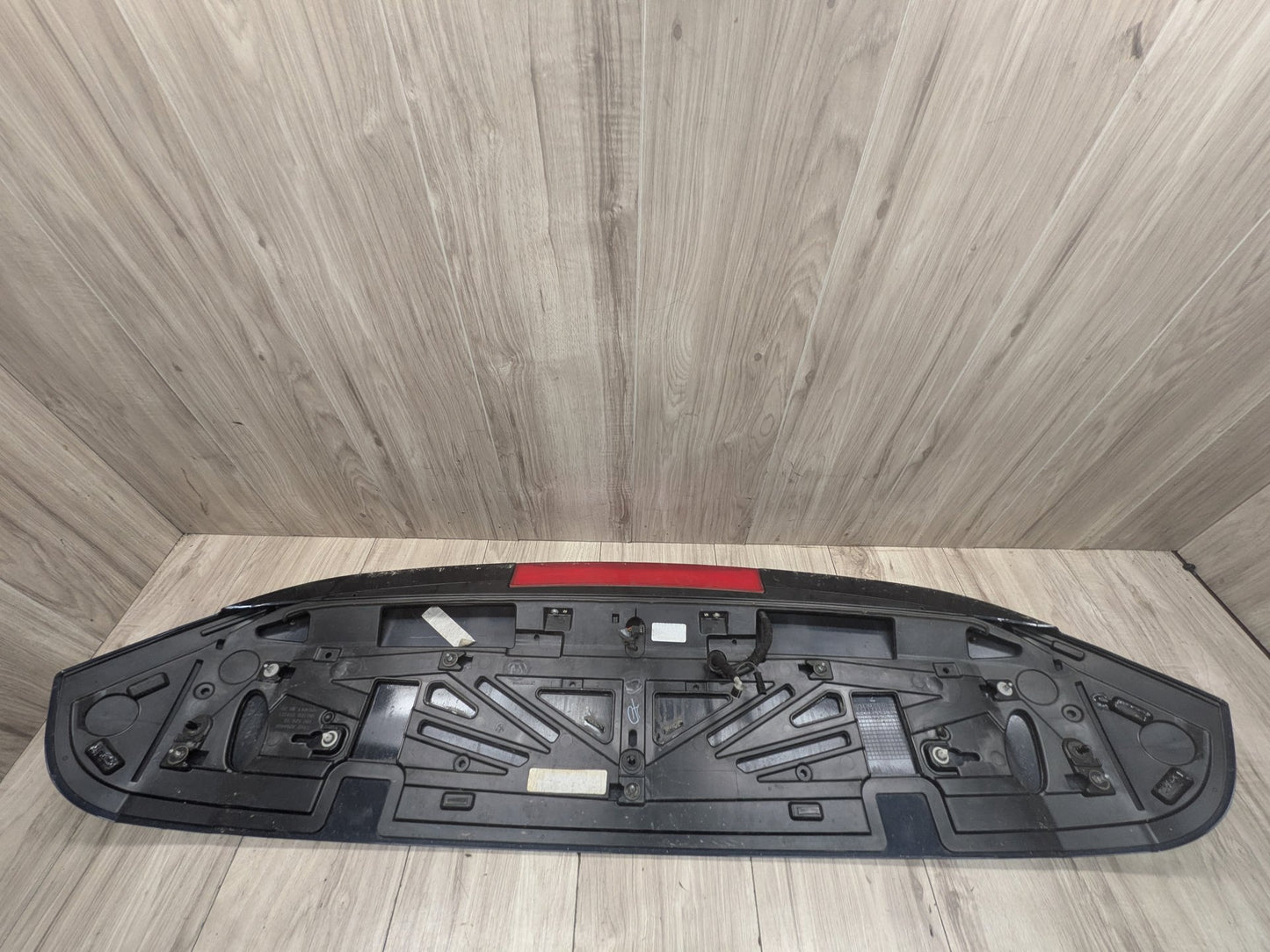 14-18 OEM BMW F15 X5 Rear Door Liftagte Spoiler Wing Molding Brake Light Panel