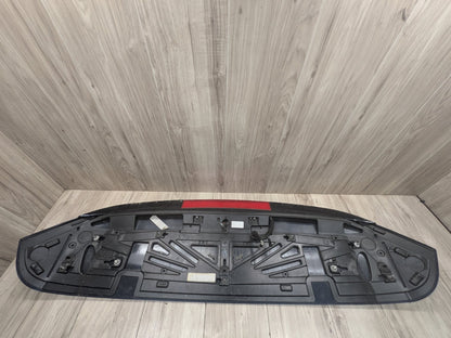 14-18 OEM BMW F15 X5 Rear Door Liftagte Spoiler Wing Molding Brake Light Panel
