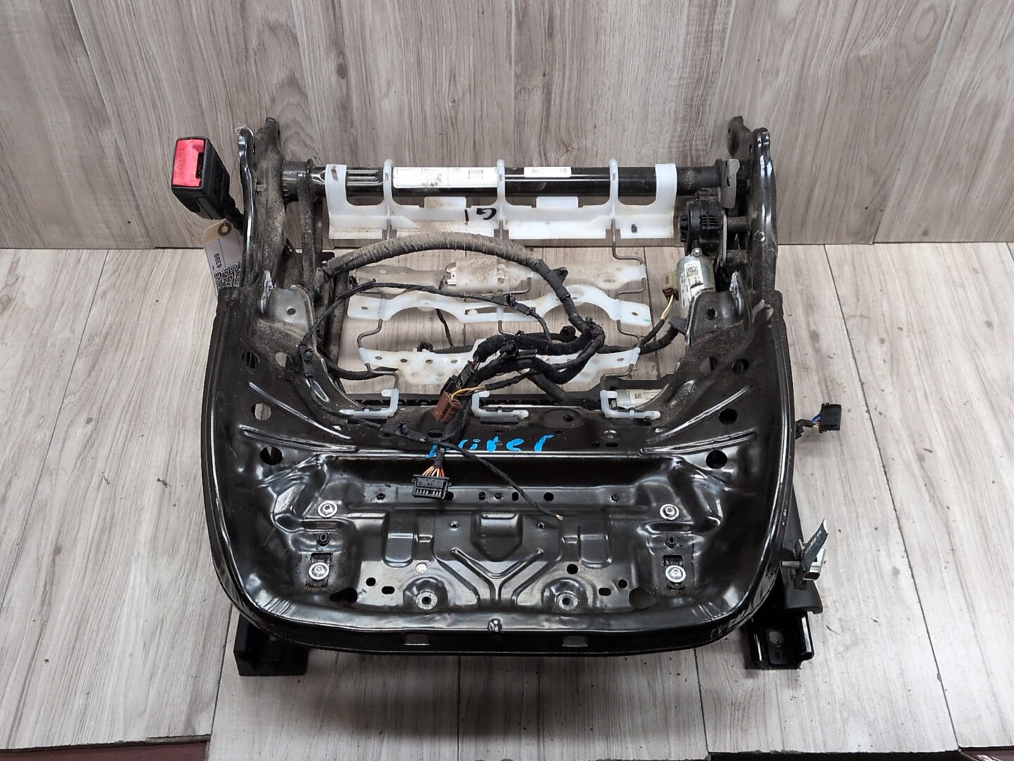 OEM BMW F97 G01 G02 G20 Electrical Front Left Driver Lower Seat Frame w/ Motors