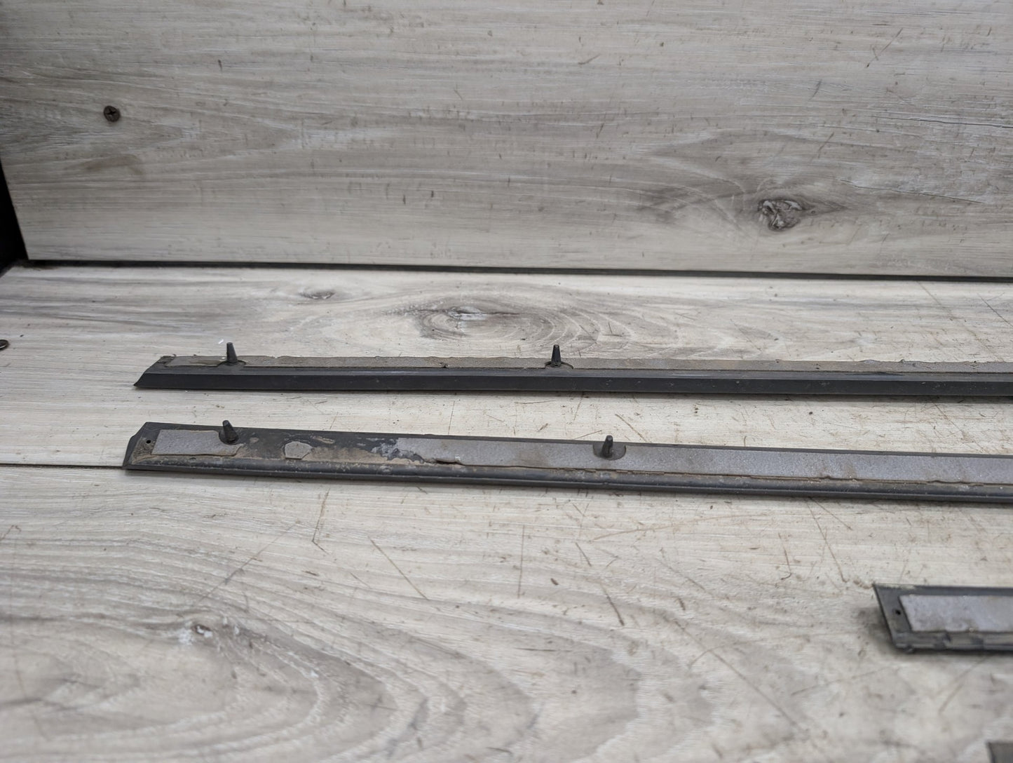 07-13 BMW X5 E70 Front Rear Left Right Exterior Door Trim Molding SET 7158533