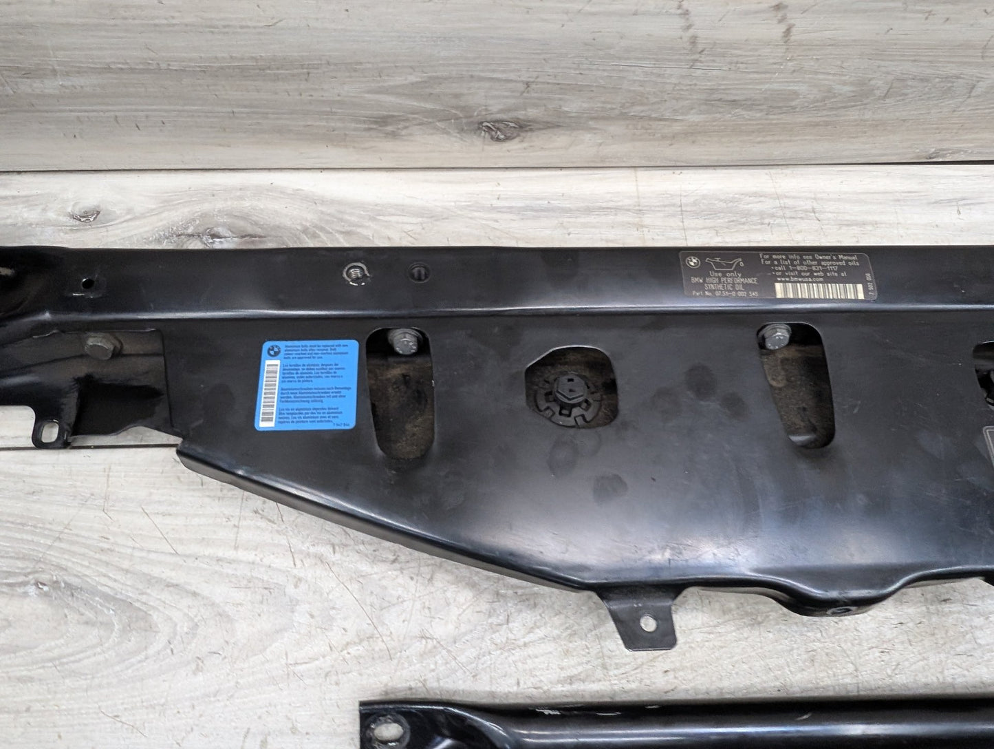 OEM BMW F06 F10 F12 F13 M5 Front Upper Engine Bay Radiator Support Mount Tie Bar