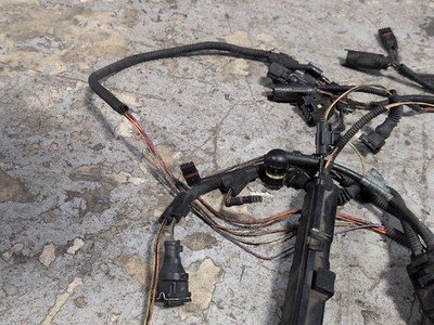 2007-2013 BMW E93 328i AT Engine N51 Motor Transmission Wiring Wire Harness SET