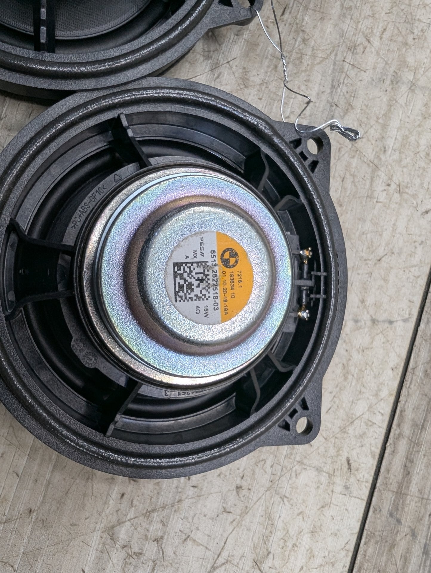 19-24 OEM BMW G05 G06 G07 X5 X6 X7 Top Hifi MID Range Loud Speaker PAIR