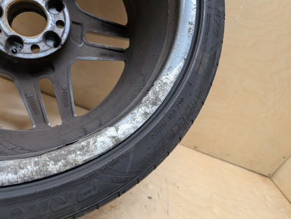 OEM Mercedes W207 E300 E400 E550 AMG Rear Wheel Rim 18x8.5 ET48 5 Double Spoke
