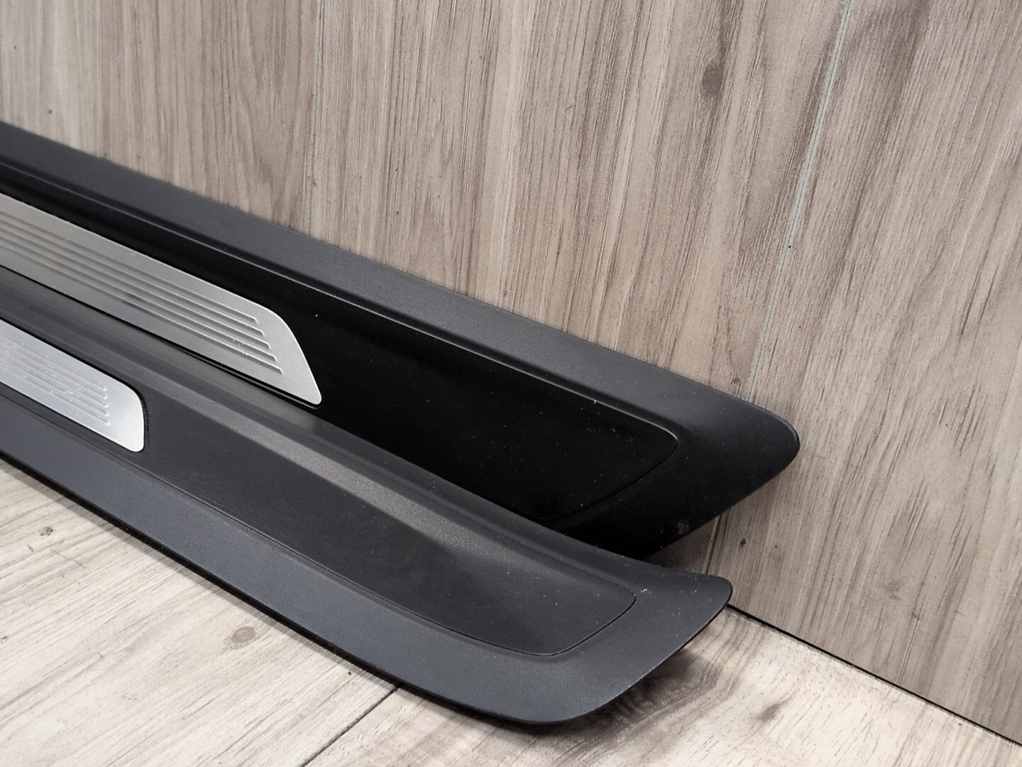 14-20 OEM BMW F32 M SPORT Front Left Right Scuff Plate Door Sill SET 7395028