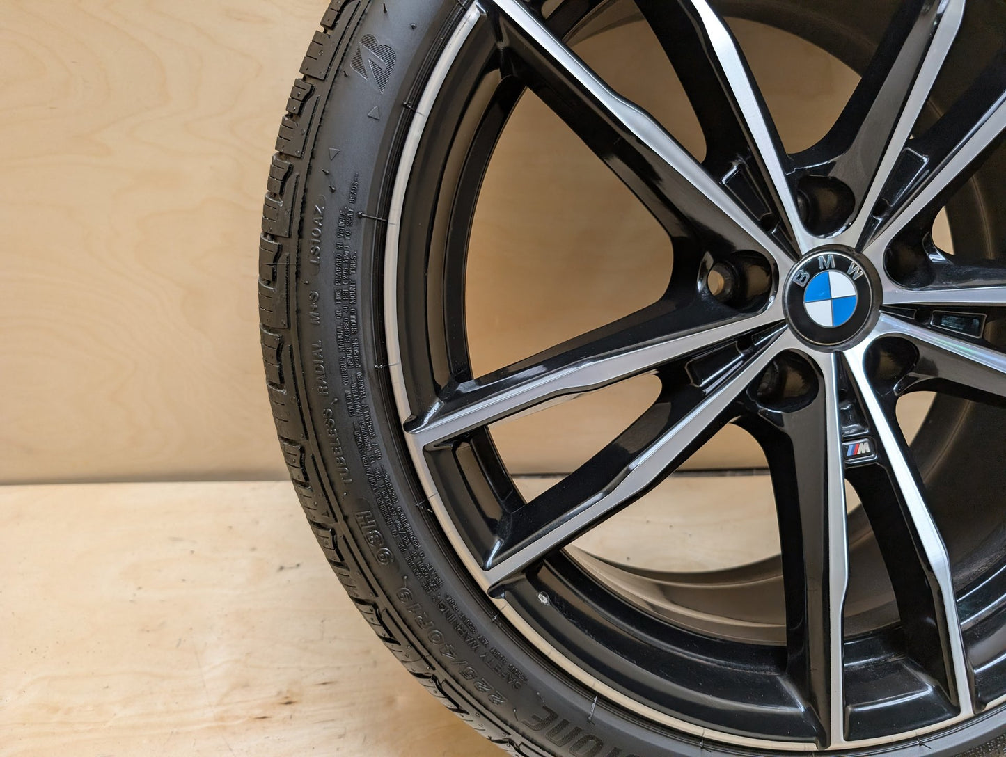 OEM BMW G20 G22 G23 G26 M340 M440 Rim Wheel 19x8" ET:27 Double Spoke Style 791M