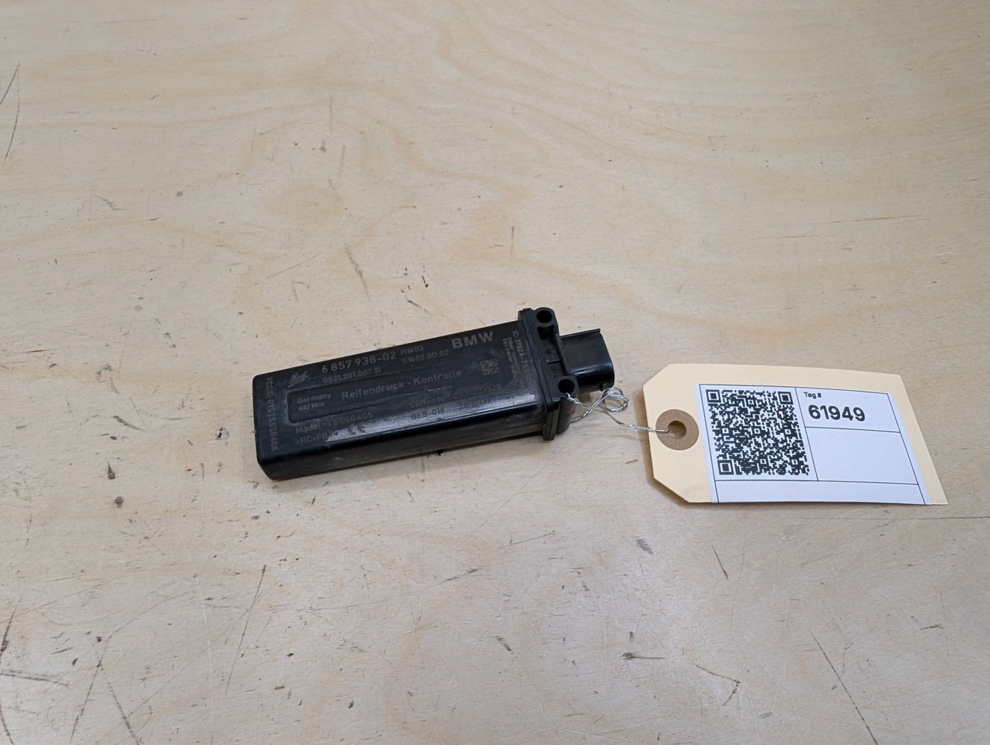 OEM BMW F02 F06 F10 F13 528 535 M5 640 750 TPMS RDC Tire Pressure Monitor Sensor