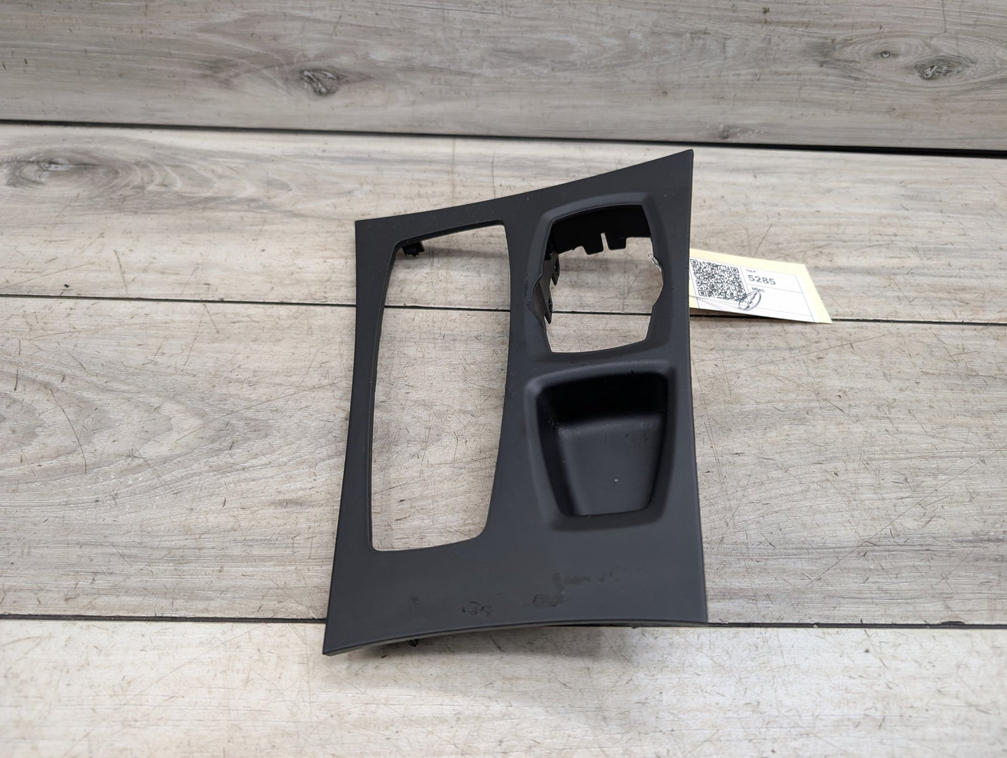 *07-14 OEM BMW E70 E71 E72 X5 X6 Front Center Console Cover Trim Panel Black
