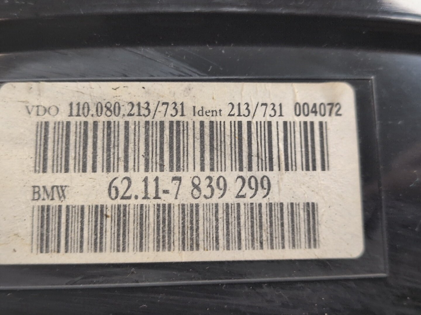 2004-2010 BMW M6 E64 Instrument Speedometer Guage Cluster 7839299 OEM