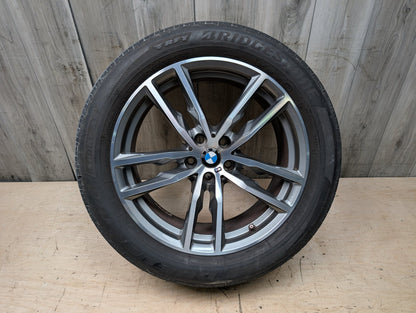 OEM BMW G01 G02 X3 X4 Wheel Rim 19x7.5 ET32 LM Rad Doppelspeiche Style 698M