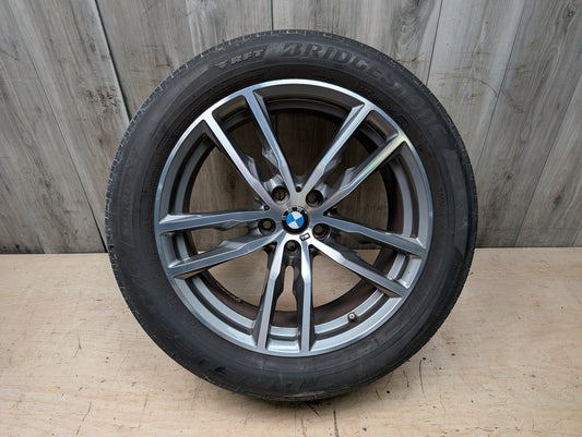 OEM BMW G01 G02 X3 X4 Wheel Rim 19x7.5 ET32 LM Rad Doppelspeiche Style 698M