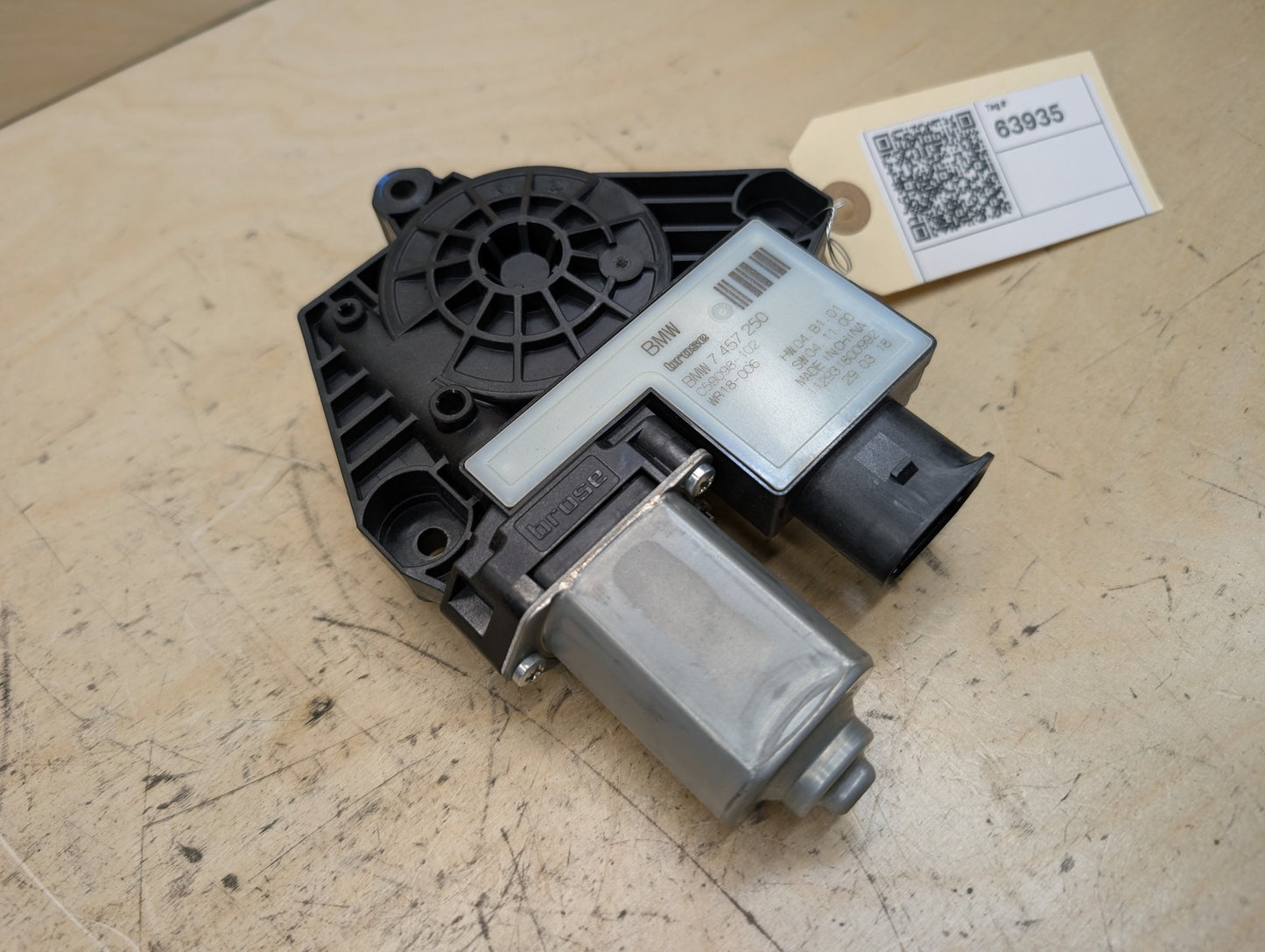 18-24 OEM BMW G01 G02 X3 X4 FRONT Left Driver Door Window Regulator Motor