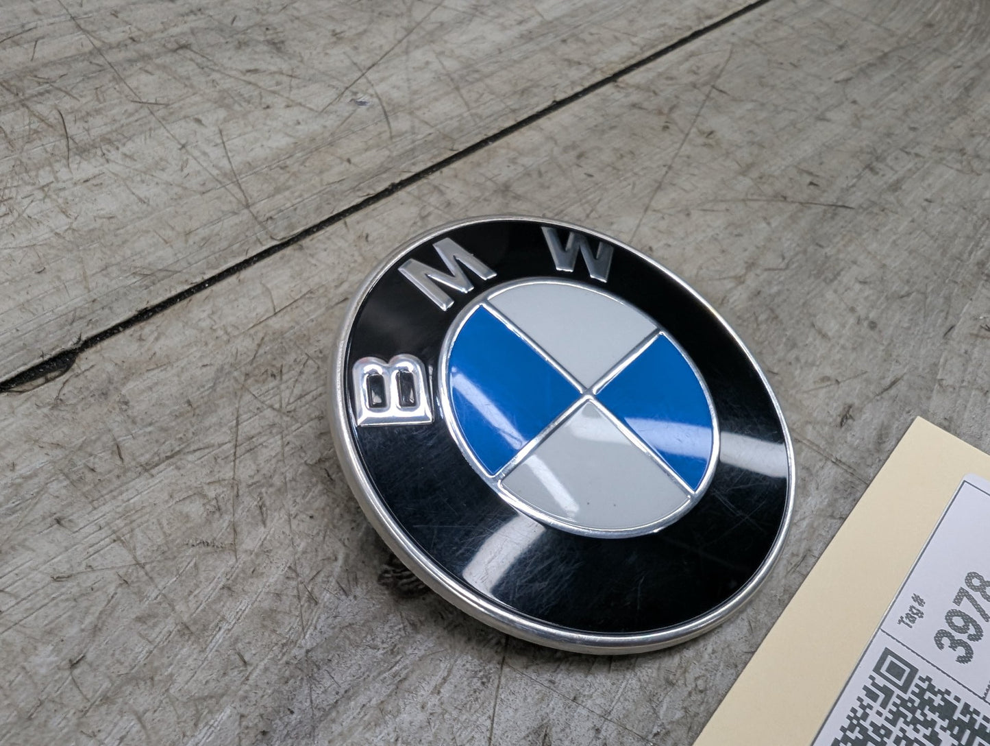 Genuine OEM BMW F39 F90 G20 G30 G80 M3 Bumper Hood Trunk Rear Round Emblem 74mm