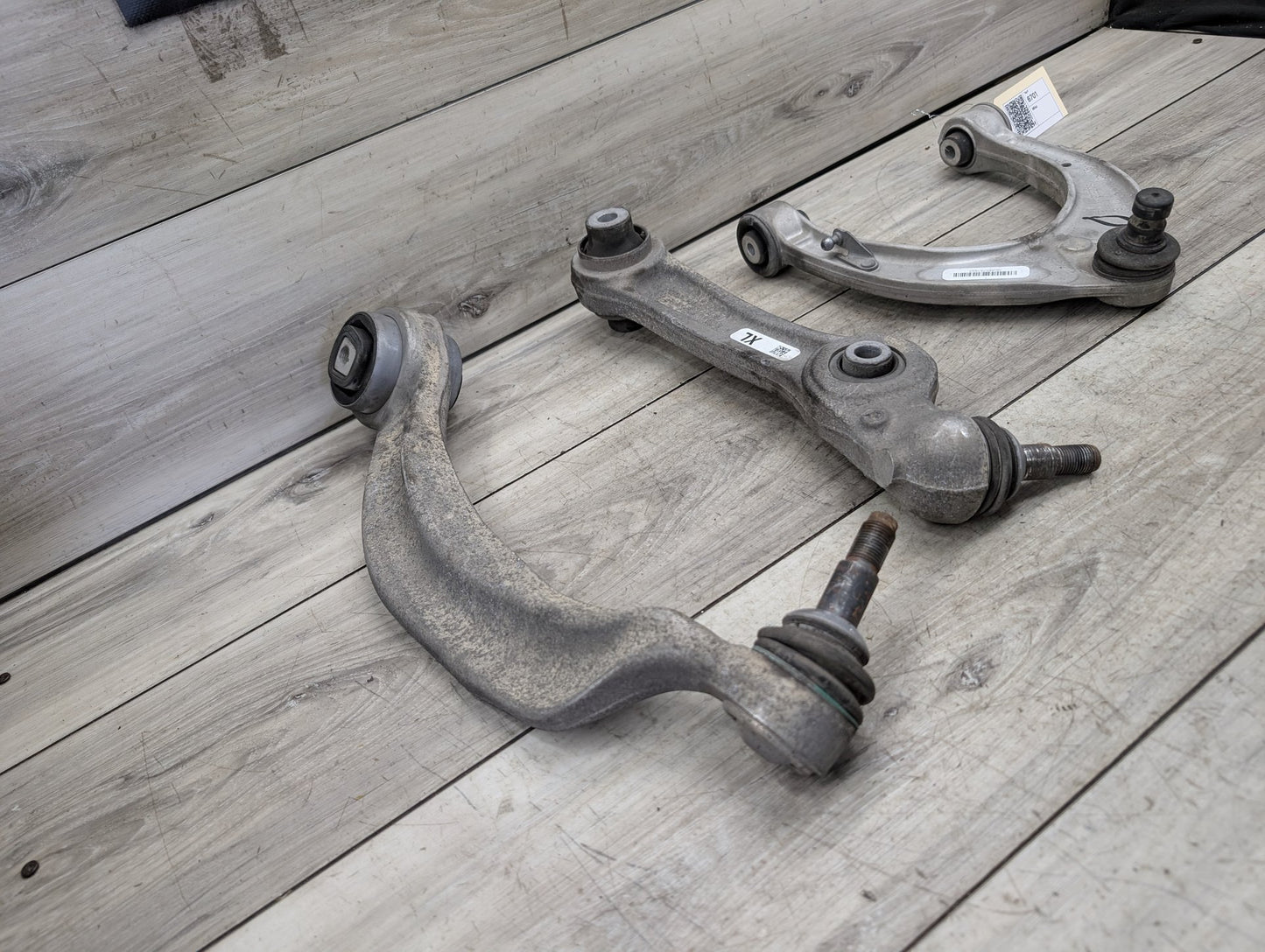 2009-2015 BMW 750Li F02 Front Left Driver Control Arms SET 6857516