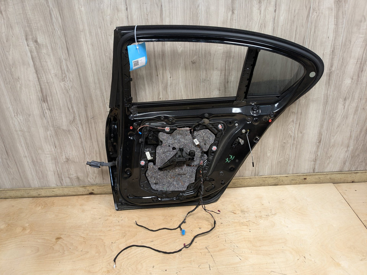 16-19 OEM BMW G11 750 xDrive SWB Rear Right Passenger Door Shell Panel Black 475