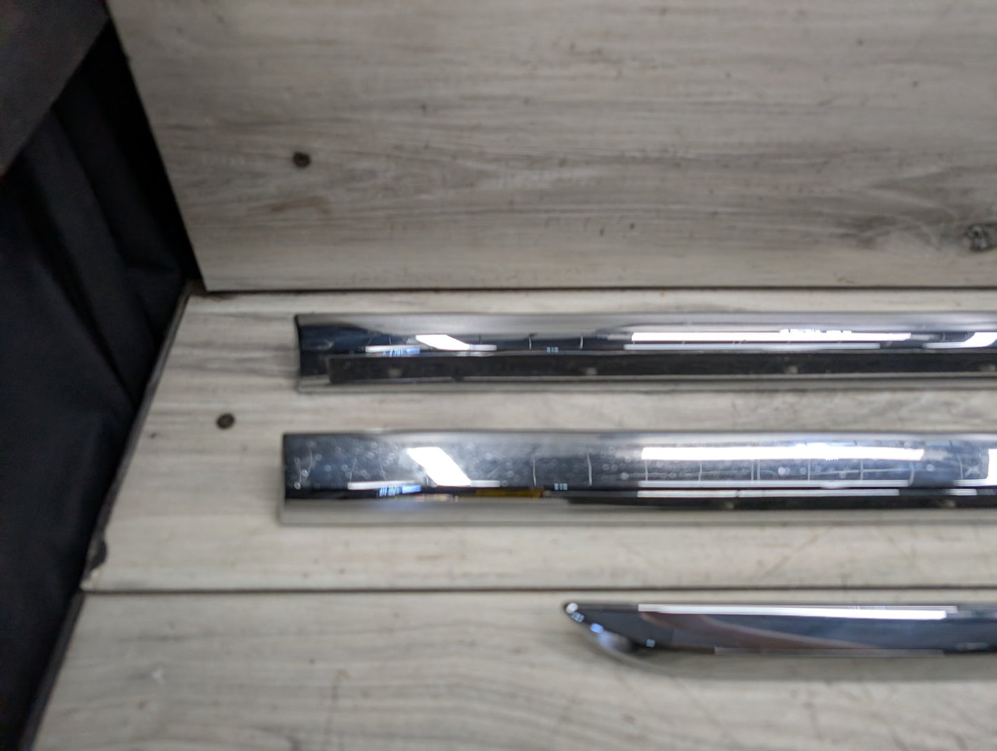 2016-2022 BMW 750Li G12 Front Rear Left Right Exterior Door Trim Molding SET 7397869