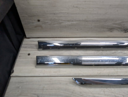 2016-2022 BMW 750Li G12 Front Rear Left Right Exterior Door Trim Molding SET 7397869
