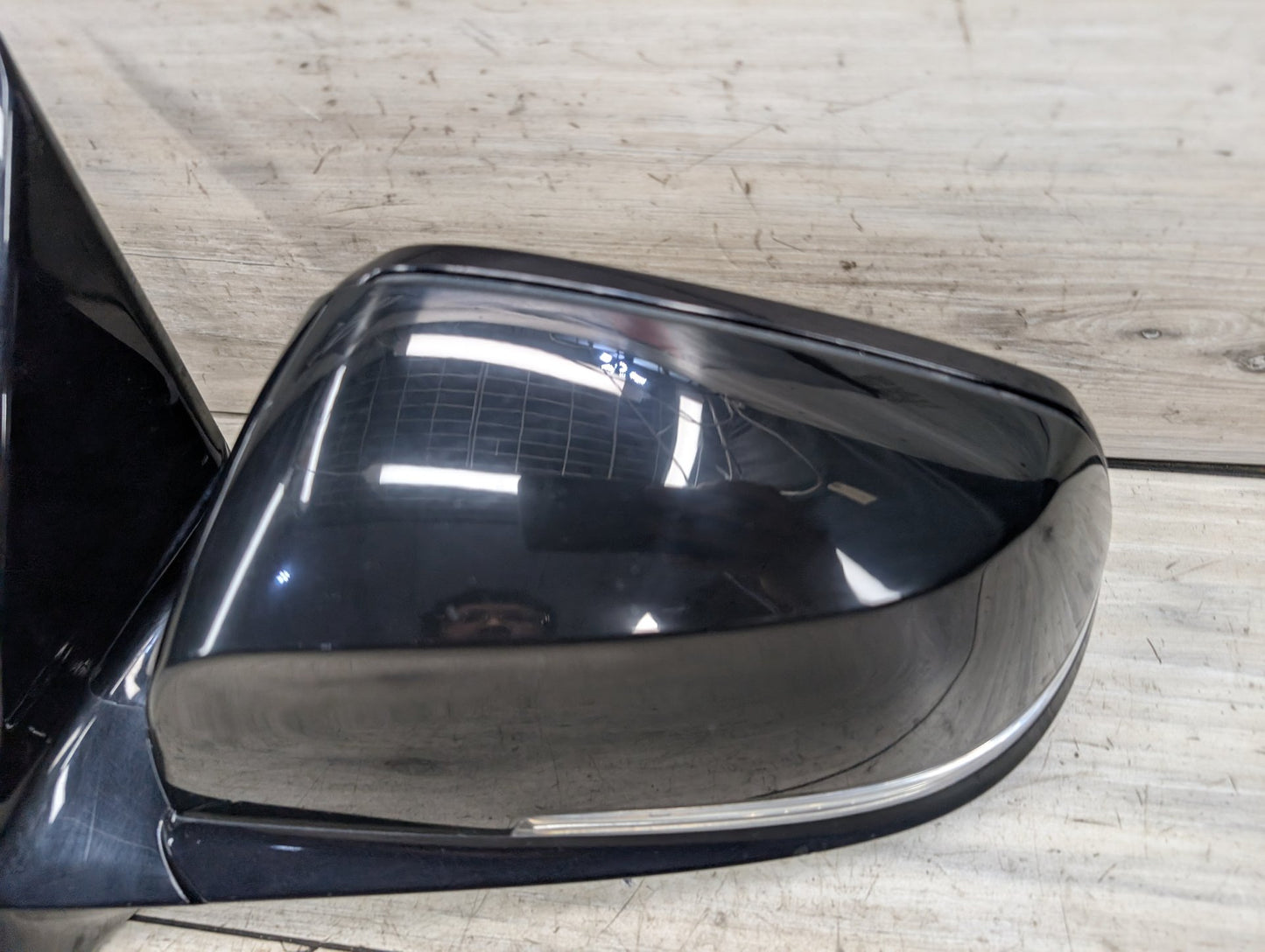 OEM BMW F30 328 330 335 340 Left Driver Side Mirror Heated Auto Dip SHADOW GLOSS