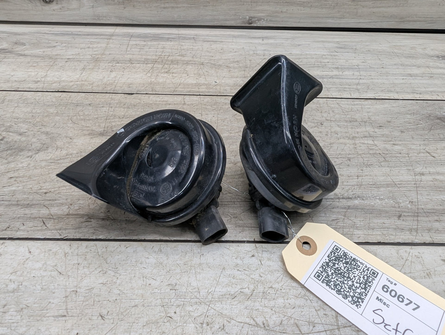2011-2016 BMW 535i F10 Alarm Horns SET 7279781