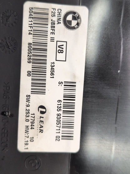 2011-2016 BMW X3 F25- PN: 9305711