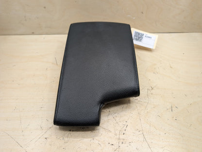 06-13 OEM BMW E90 E92 E93 Center Console Armrest Tray BLACK Leather Dakota