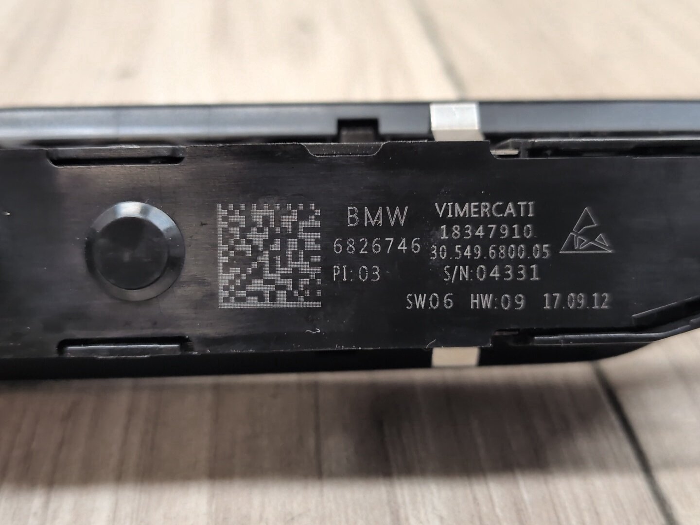 OEM BMW F90 M5 G30 530 540 M550 Front Left Driver Seat Memory Switch Button