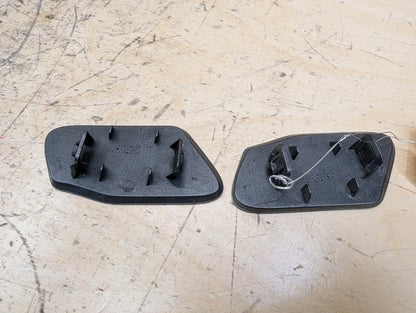 2011-2016 BMW X3 F25 Front Left Right Bumper Headlight Washer Nozzle Insert Covers SET 7360521
