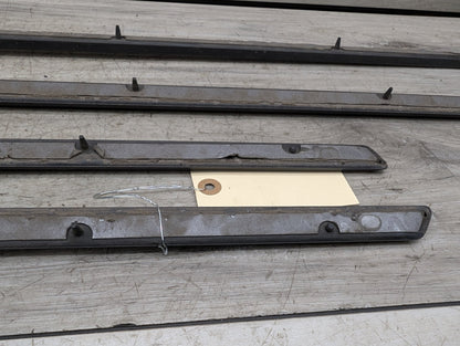 07-13 BMW X5 E70 Front Rear Left Right Exterior Door Trim Molding SET 7158533
