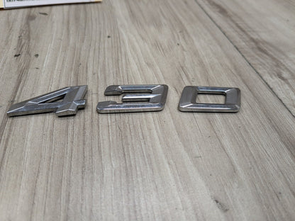 2022-2026 BMW 430i G26 Liftgate Trunk Lid Badge/ Letters 9463148 OEM