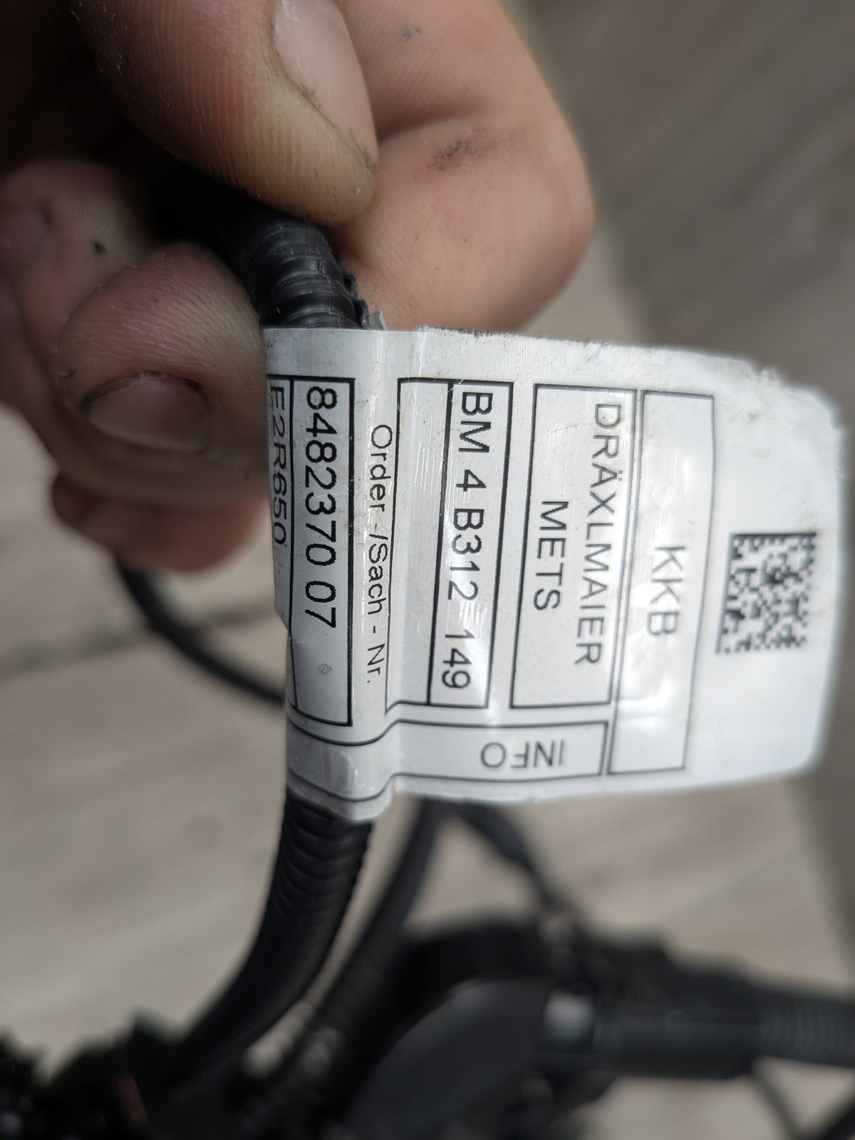 OEM BMW G01 G20 G22 G23 G26 G42 330i Engine B46 Transmission Wiring Wire Harness