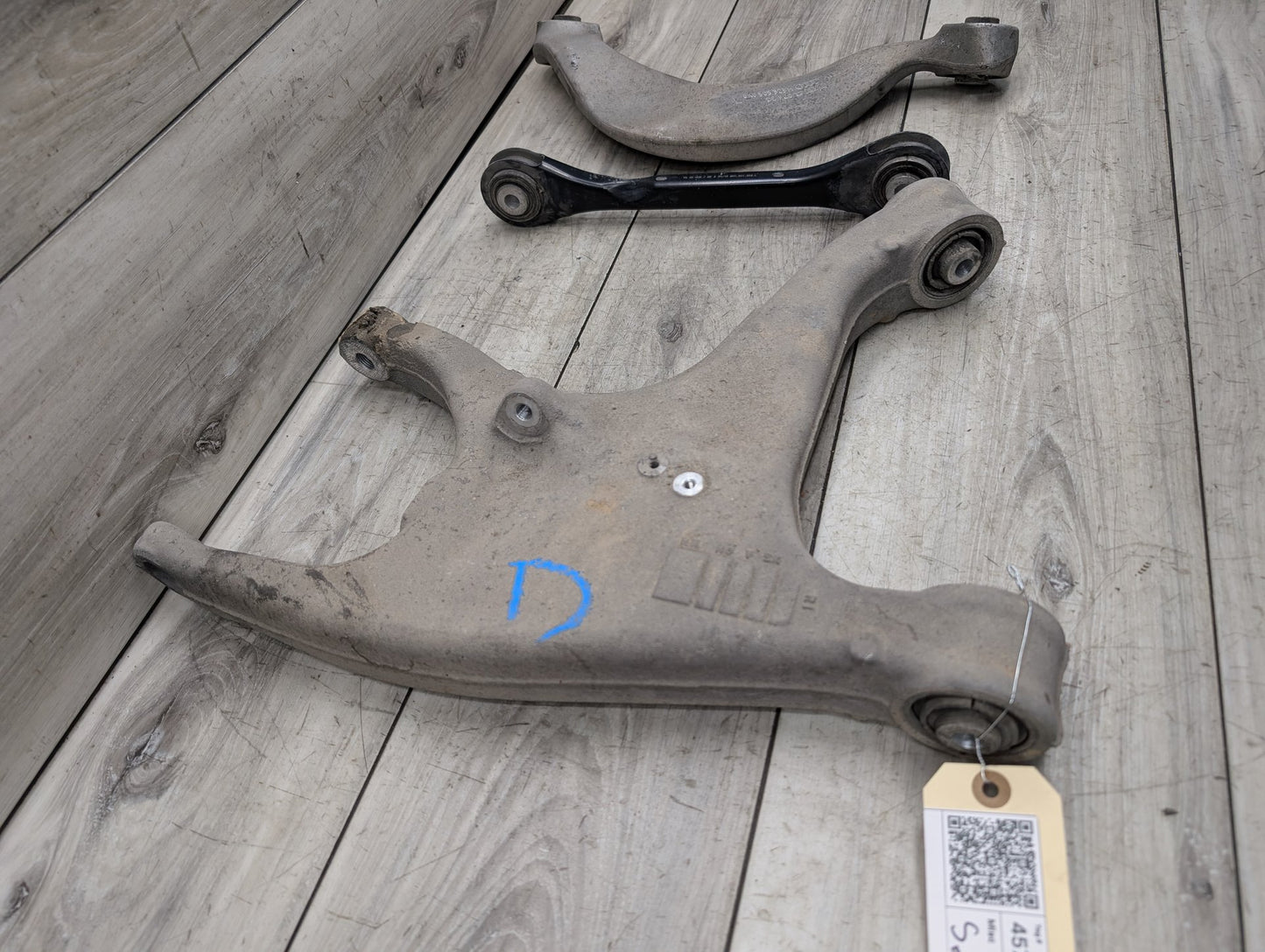 2008 - 2017 Audi S5 8T Rear Left Driver Control Arms SET 8K0505323H