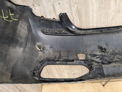DAMAGE 16-19 BMW G11 G12 740 750 M SPORT Rear Bumper Cover w PDC Holes Black 475