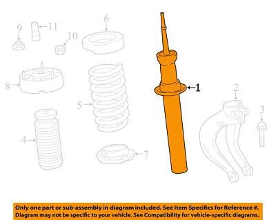 OEM BMW F15 F16 X5 X6 FRONT Left Driver Right Passenger Strut Shock Absorber