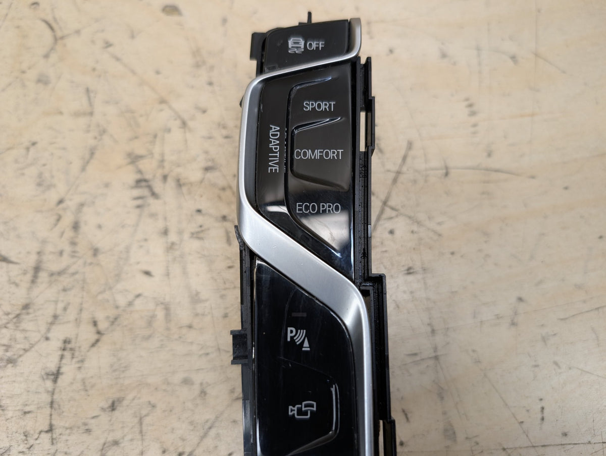 16-19 OEM BMW G11 G12 740 750 Sport Comfort Eco Drive Mode Switch DSC Off Button