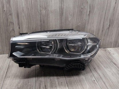 2014 - 2018 BMW X5 F85 Front Left Driver Headlight w/ Modules SET 7471351 S63B44T2