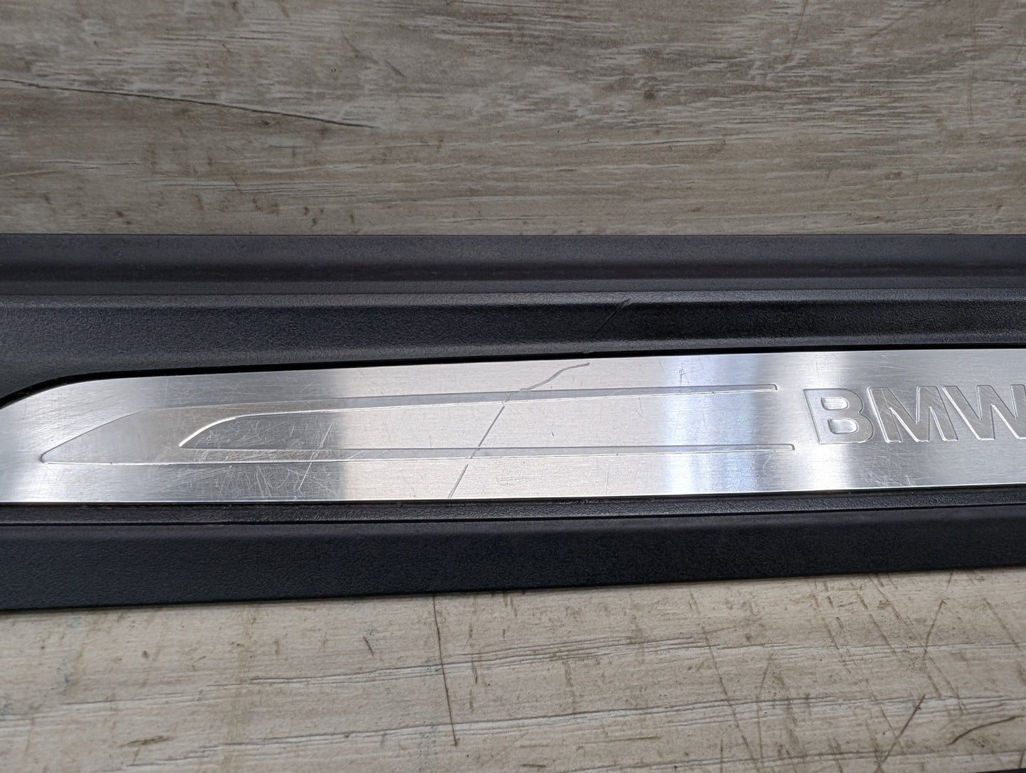 2012-2018 BMW 340i F30 Front Left Right Scuff Plate Door Sill SET 7410460
