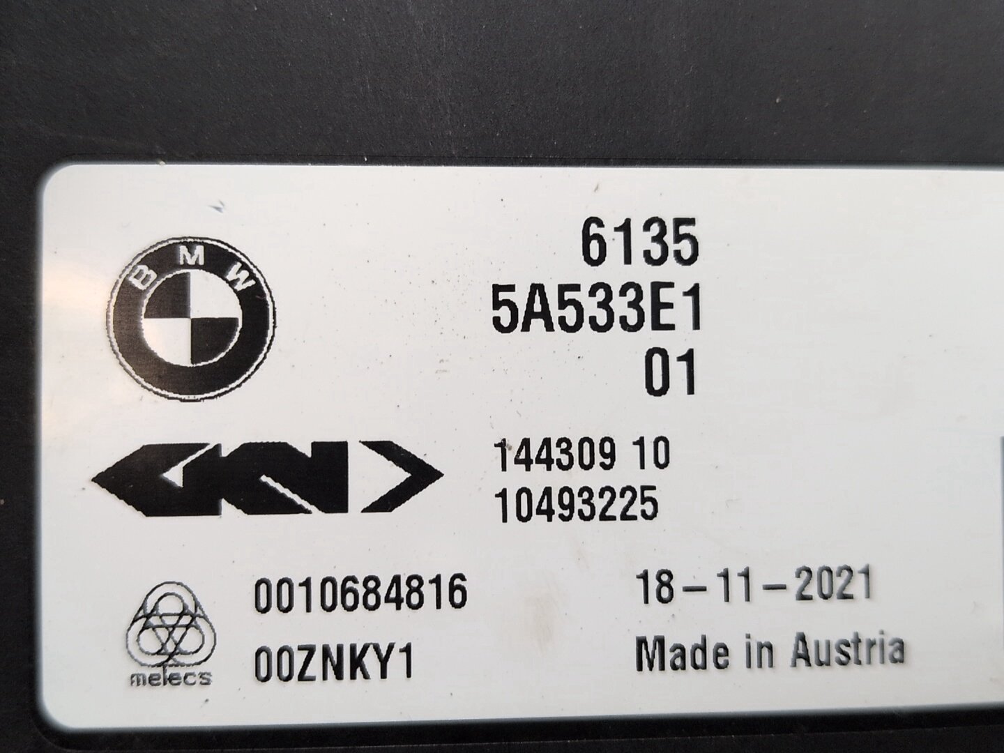 OEM BMW G01 G05 G16 G20 G26 G30 G80 X3 Rear Differential ECU Control Module Unit